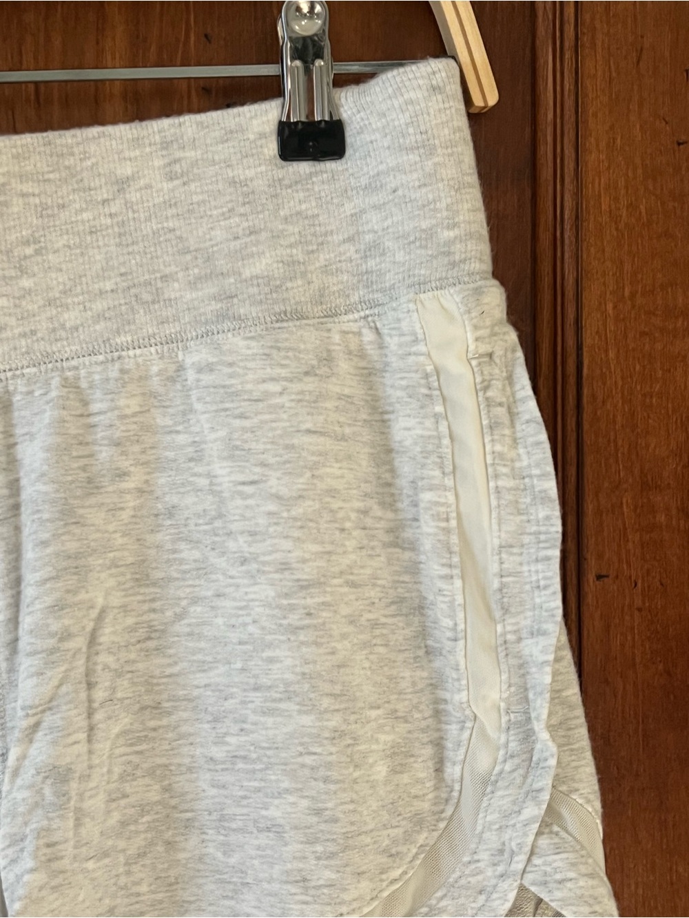 NWOT Athleta Breathe shortie shorts | Set of 2 | Navy & Heather Gray | Size S - Picture 6 of 17